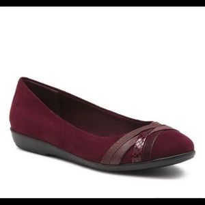NEW G.H. Bass & Co. Melissa Mulberry Ballet Flats